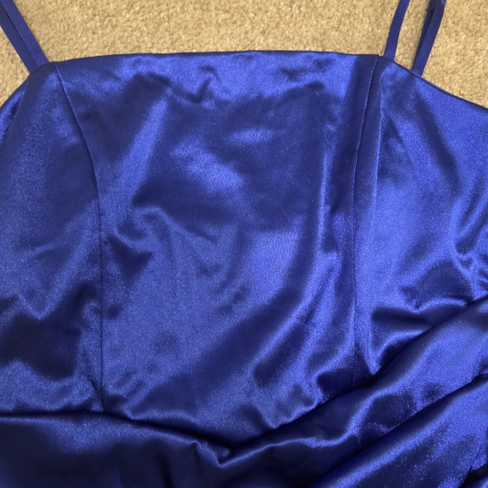 Emerald Sundae Vibrant Blue Dress - Picture 4 of 6